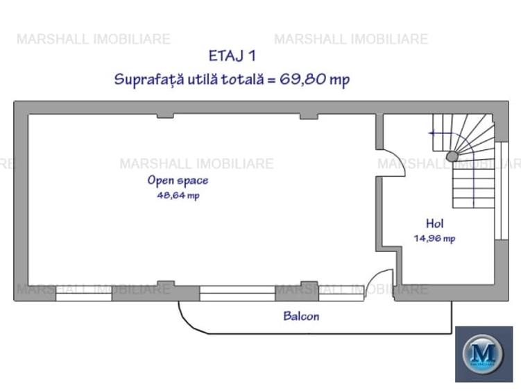 Spatiu  birouri de vanzare, zona Transilvaniei, 270.99 mp #10422 - 15
