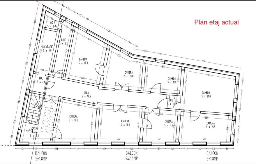 Piata Ovidiu - Zona Peninsulara Imobil D+P+1+Pod cladire renovabila 657 mp - 12