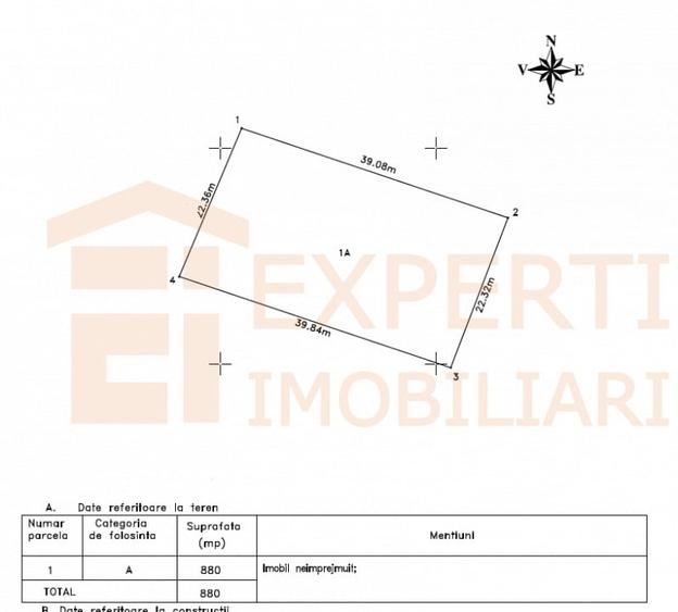 Teren intravilan - Costinesti/Zona Beach Please/ Nibiru  880 mp - 1