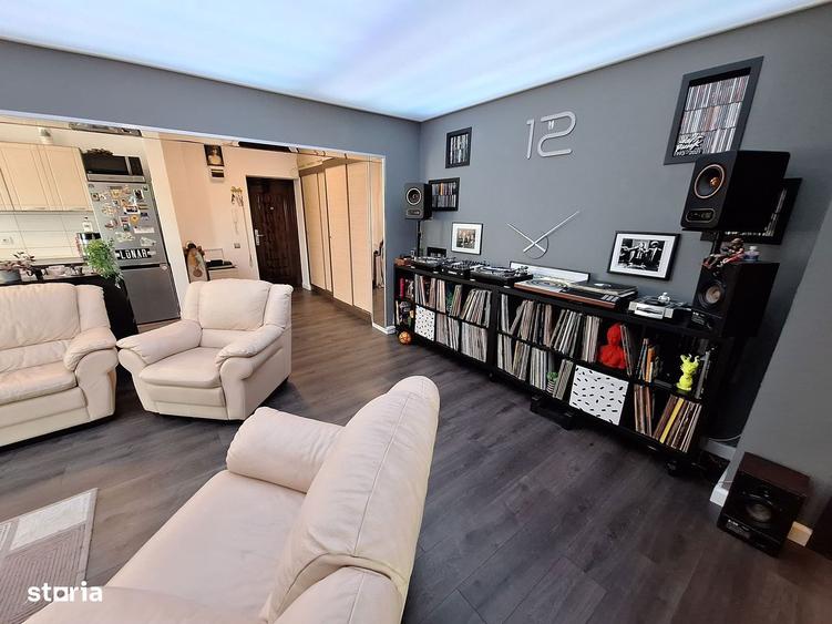 Apartament 2 camere, Jozsef Attila, etaj 2/3, complet renovat - 1