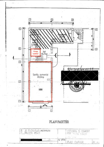Spatiu comercial de inchiriat pe Strada Vasile Lascar 126, sector 2 - 17