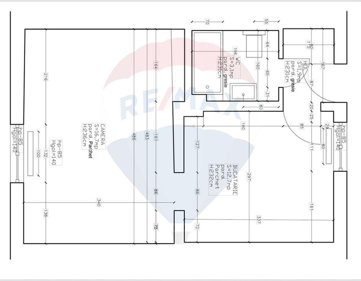 Apartament cu 1 camere de inchiriat in zona Semicentrala - 1