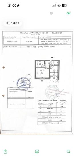 Garsoniera de vanzare Et 3 din 3 - 4