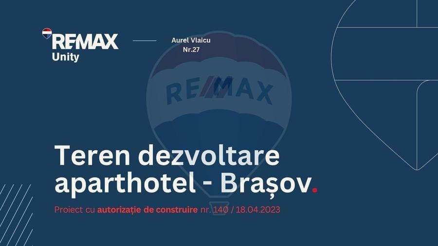 🏗️ TEREN CU AUTORIZAȚIE DE CONSTRUIRE APARTHOTEL – BRAȘOV - 1