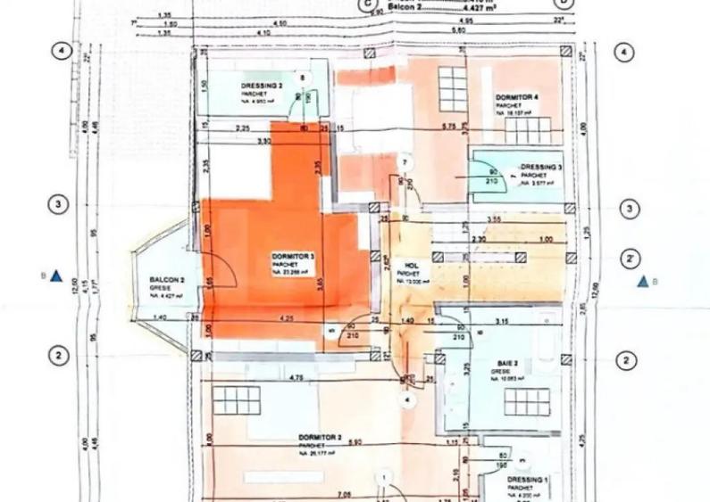 Teren si proiect casa, 7,5 ari, zona Aerodrom Unirea - 2