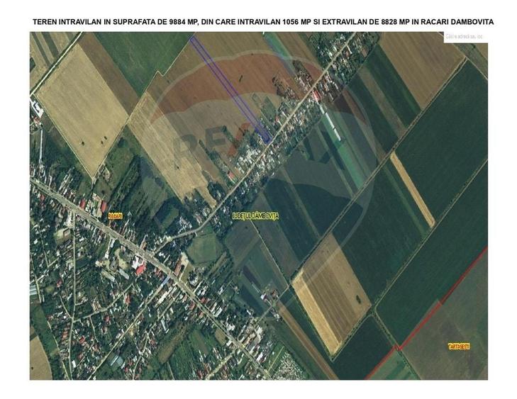 Vanzare teren intravilan 1056 mp si extravilan 8828mp Racari-DB - 15
