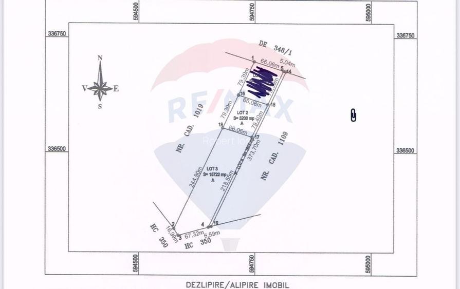 Vanzare Teren Industrial - Stefanestii de Jos (22.800 mp)