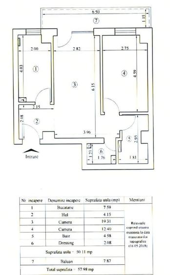 Apartament cu 2 camere decomandat în Tudor Vladimirescu