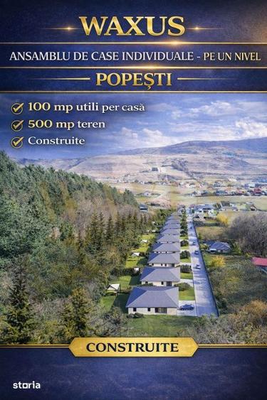 Casa pe un nivel - SU 100mp I ST 500mp I 4 camere - Popesti - 3