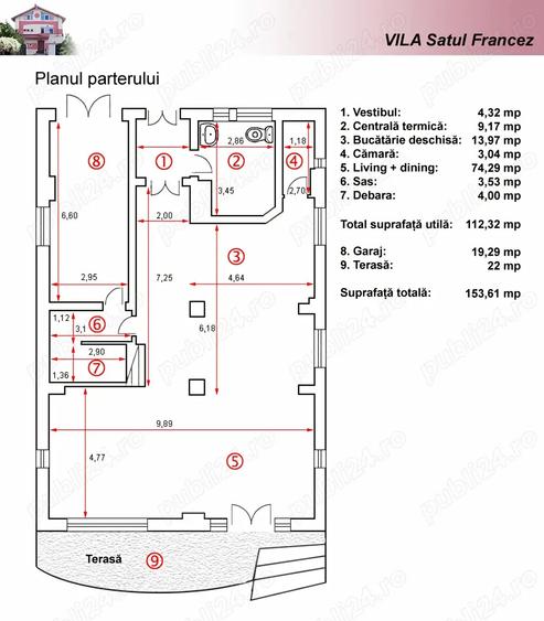 Vila P+2 langa Satul Francez - 7