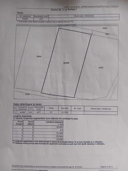 Terenuri intravilane in Corunca - 4