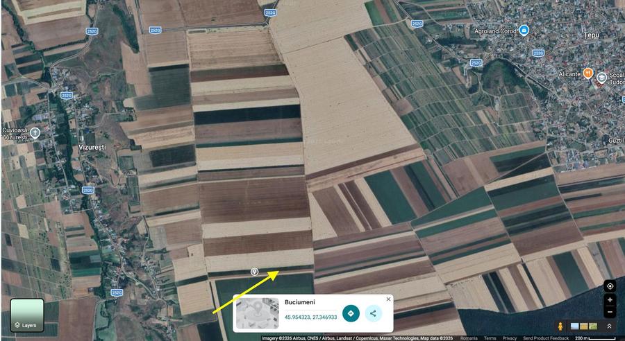 Teren Agricol Buciumeni/Tepu - 1