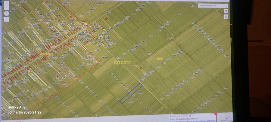 Teren pentru constructii Copaceni - 1