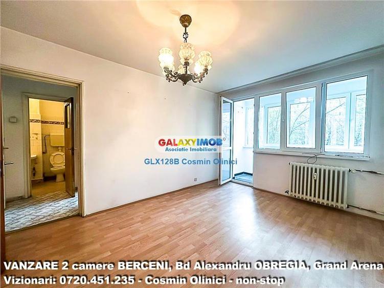 Apartament 2 camere Bd Obregia etaj 2 aproape Grand Arena 50 mp - 1