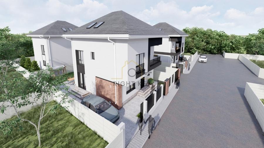 Nou pret 215.000EUR TVA inclus! Vila P+1, 4 camere, comision 0%! - 9