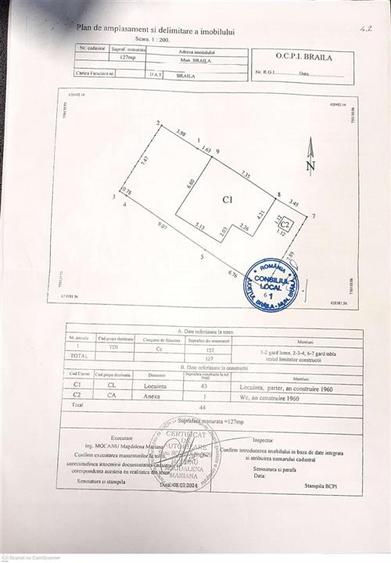 Casa 43 mp, teren 127 mp, deschidere 8 m, Radu Negru-Buzaului - 1