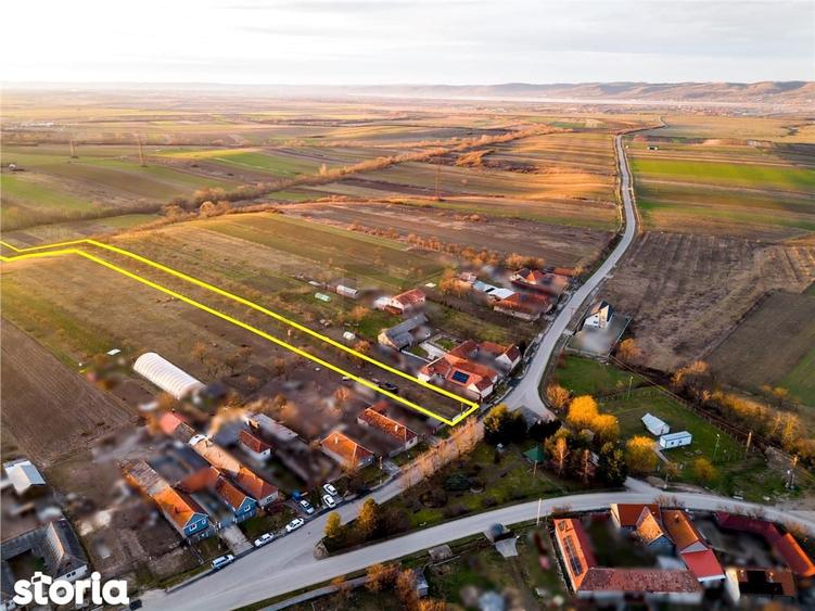 RECO Teren intravilan pentru loc de casa 5342 mp- sat.Hotar - 3