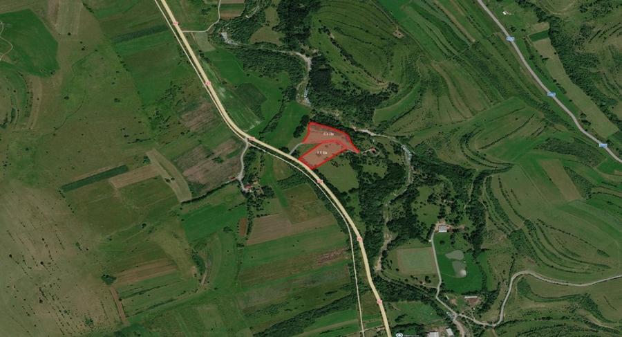 1.6 ha cu acces direct din DN | Rau pe proprietate | Drumul spre Belis-Fantanele - 9