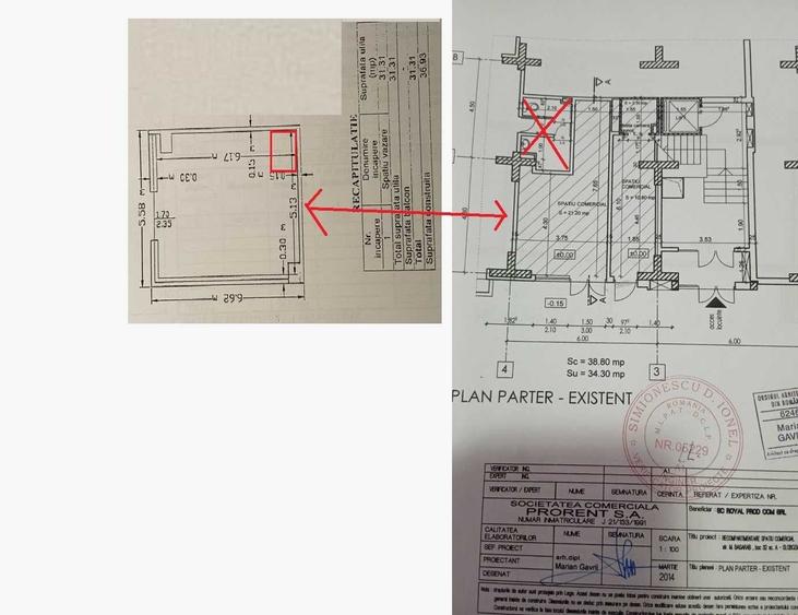 Spațiu comercial, de 32 mp, în Central