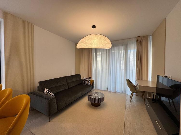 Apartament cu 2 camere decomandat, mobilat în Herăstrău