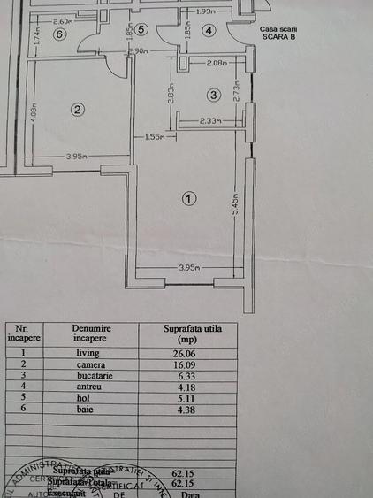 Apartament cu 2 camere semidecomandat în Subcetate