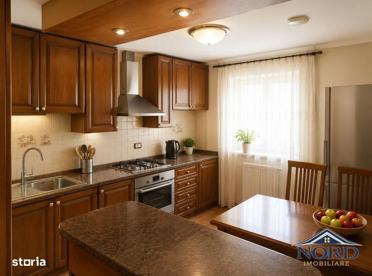 Apartament cu 3 camere în Nord