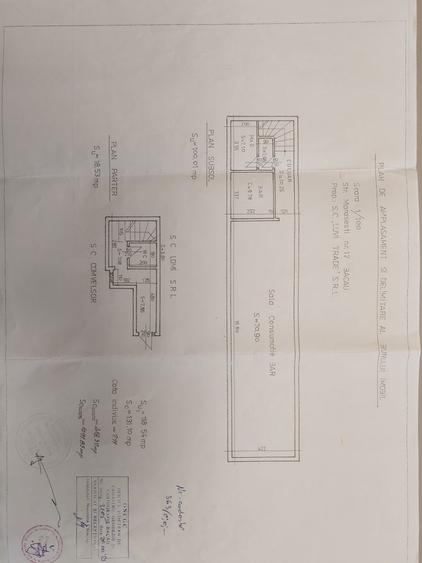 Spatiu comercial ultracentral subsol 118mp - 1