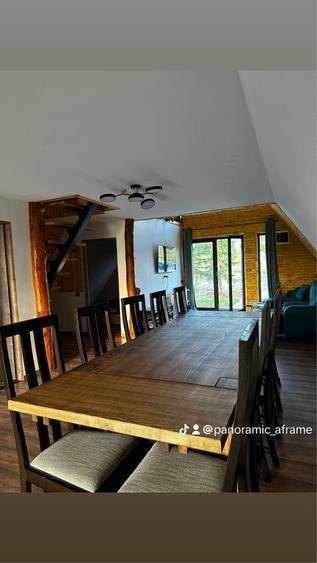 Cabana Aframe, 3 camere, 2 bai, 130 mp utili + terasa + foisor - 4