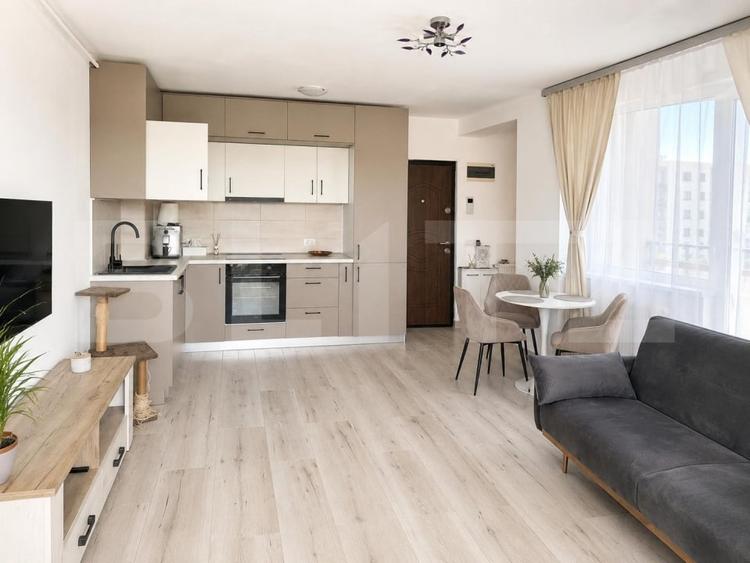 Apartament cu 2 camere, 40 mp, Tractorul - 1