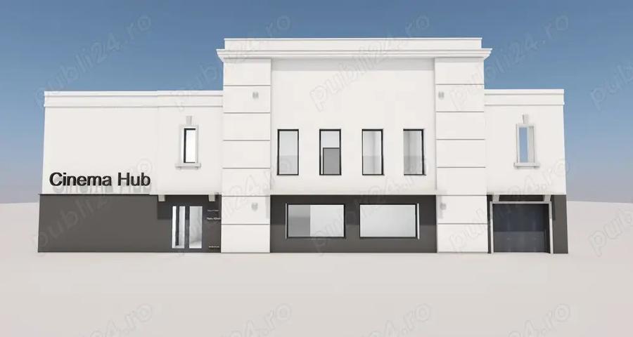 De inchiriat cladire pretabila pentru spa?ii de birouri, activita?i comerciale, showroom, etc - 1