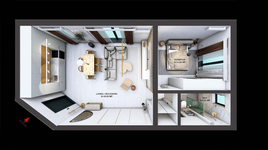 Apartament 2 camere de vânzare – Ploiești, Str. Mihai Bravu nr. 69-71 - 6