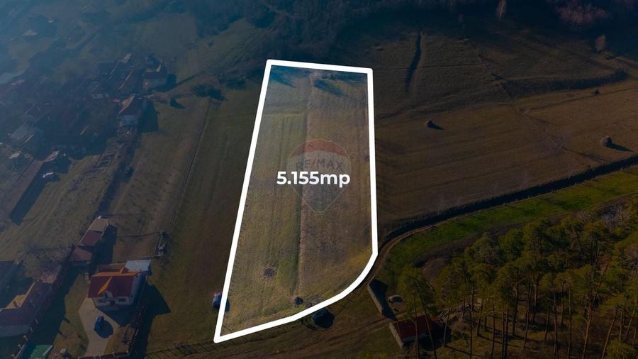 Teren 5,155 mp Codlea / Strada Mihai Eminescu/ Posibilitate parcelare - 2