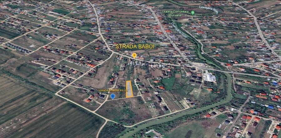 De vanzare 2 Loturi Teren 500+ metri patrati Domnesti - 4