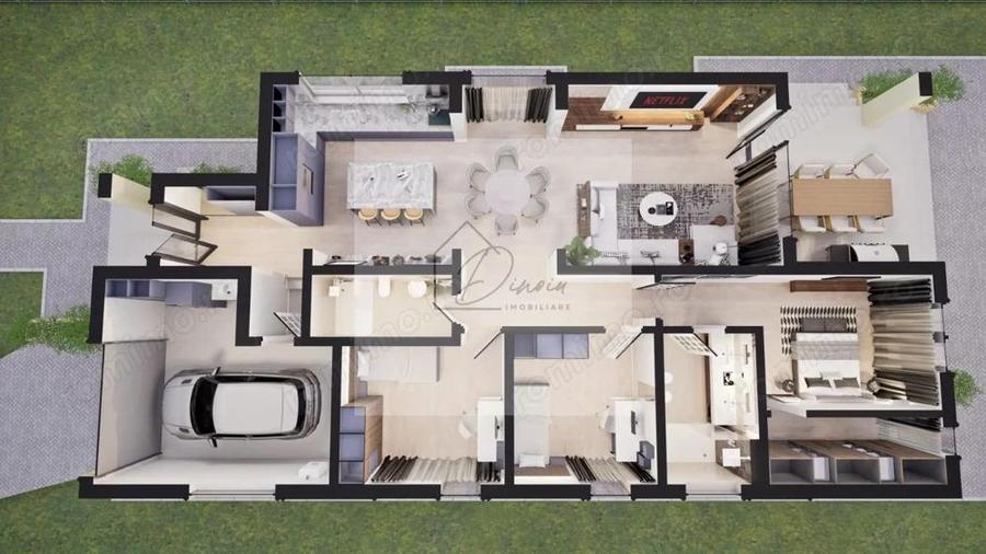 Casa Premium Parcul Verde I 4 camere I Locatie Premium I COMISION 0 - 3