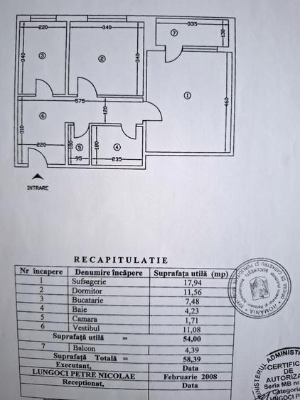 Tineretului, 2 camere decomandat, etaj 2, mobilat utilat, bloc 1983, parcare ADP - 15