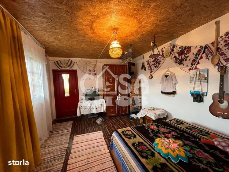 Casuta din lemn de weekend sau casa de vacanta cu teren si livada - 13