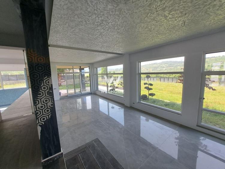 Vilă modernă premium cu piscină interioară, teren 1200 mp și panoramă - 13