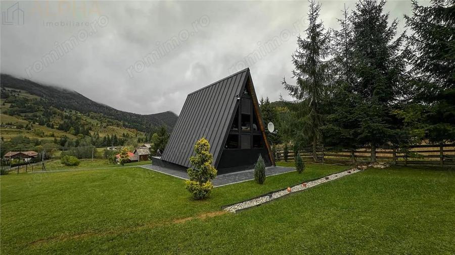 Cabana A Frame 115mp utili, Teren 3450mp, Coada Lacului Colibita - 9
