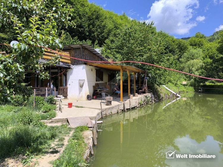 Casa de vacanta, cu lac, 5640 mp teren, Huta, com. Chiuiesti, jud. Cluj - 35