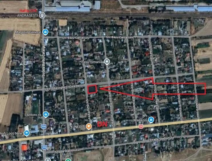 Lot de casa imprejmuit (1163 mp) cu deschidere la 2 strazi - 4