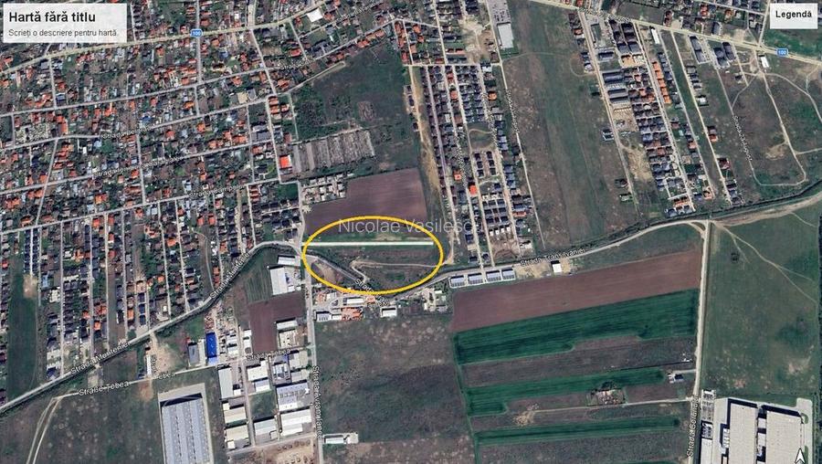 Teren intravilan Otopeni - Str. Avram Iancu