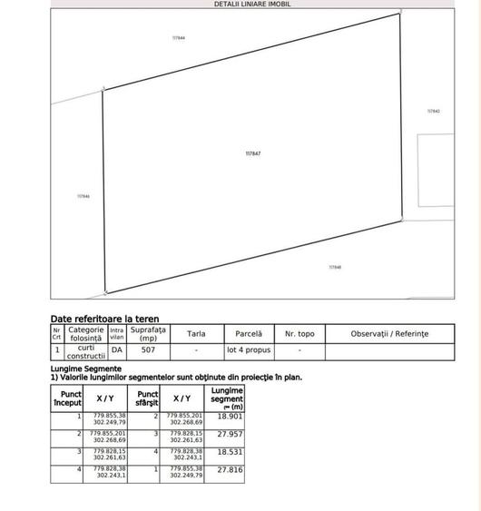 Teren intravilan 1.014 mp | Valu lui Traian | P+4E | Forest M - 9