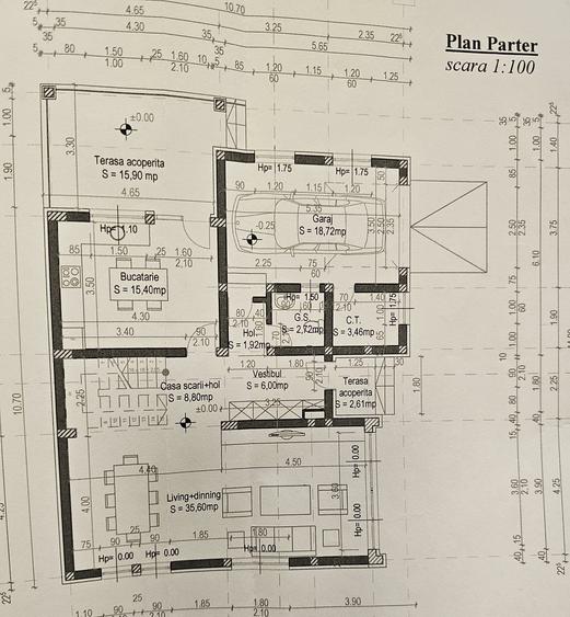 Vilă luminoasă, 4 camere, cu teren generos – Com. Plopu - 59