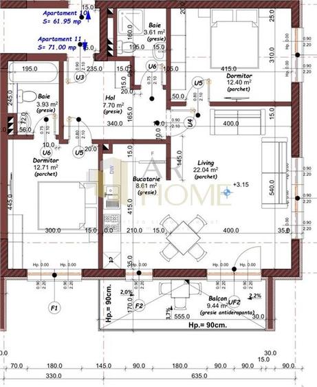 Vanzare apartament 3 camere, bloc nou, premium, Ploiesti, Albert - 6