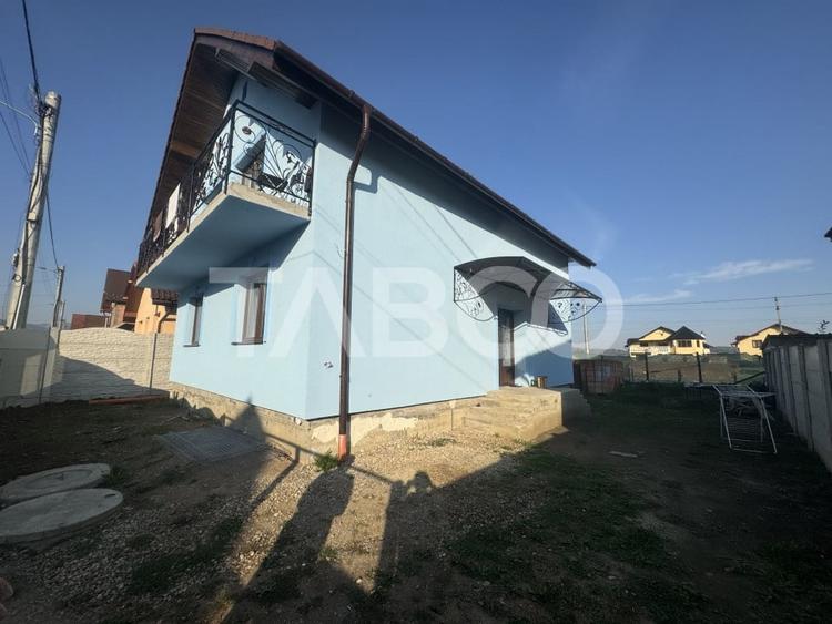 Casa individuala cu 5 camere 130 mpu teren 300 mp Cristian Sibiu - 2