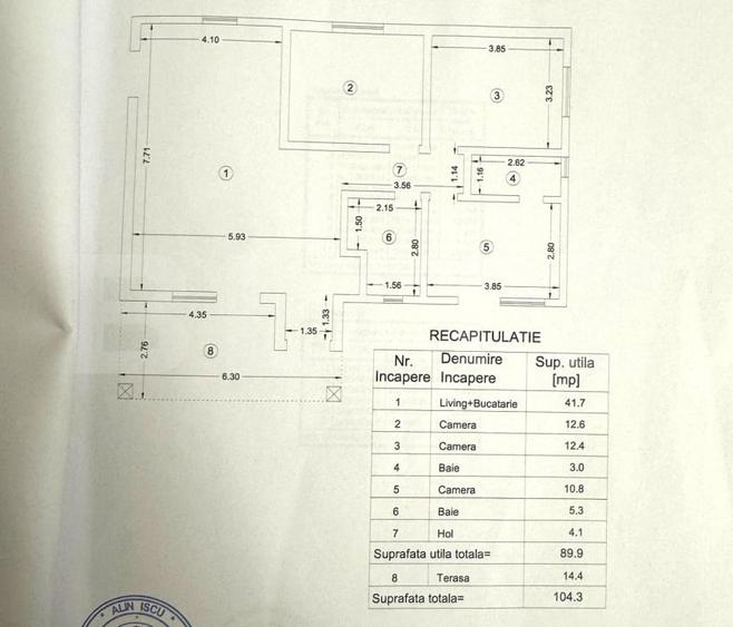 Casa superba 4 camere - finisaje moderne 2 bai, marmura 400 m2 curte - 10