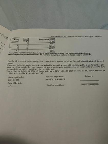 Teren 7.061 mp de vanzare Dropia, Tortomanu | 5/mp | Parcelabil - 1