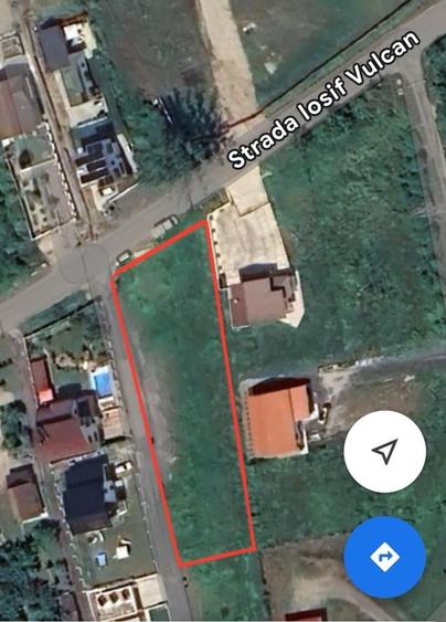 Teren de 700 mp, în Vulcan