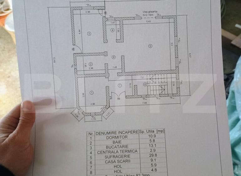 Casa semifinisata 5 camere+mansarda, 163 mp, Ploiestiori - 22