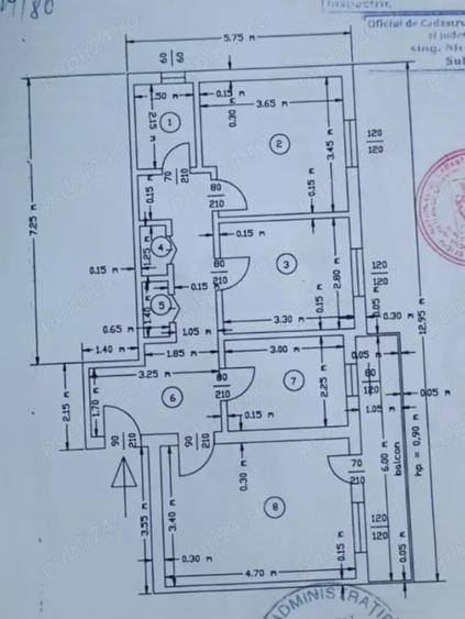 Apartament 3 camere de vanzare Slobozia - 10